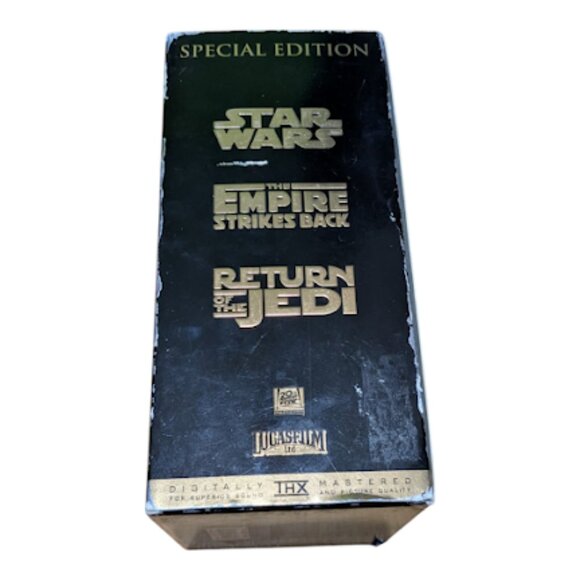 Star Wars Trilogy | 1997 Special Edition THX Box with x3 VCR Tapes | Vintage - Picture 4 of 16